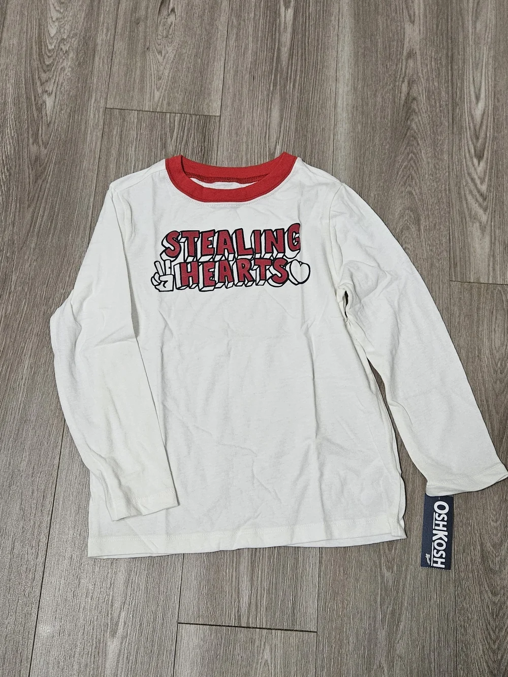 OshKosh B'gosh White & Red 